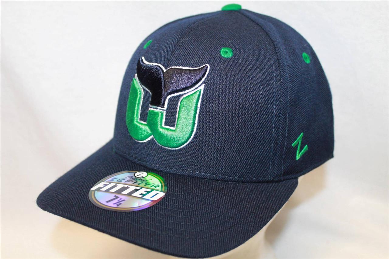 Hartford Whalers Hat Cap "The Shootout Fitted" By Zephyr NHL Hats eBay