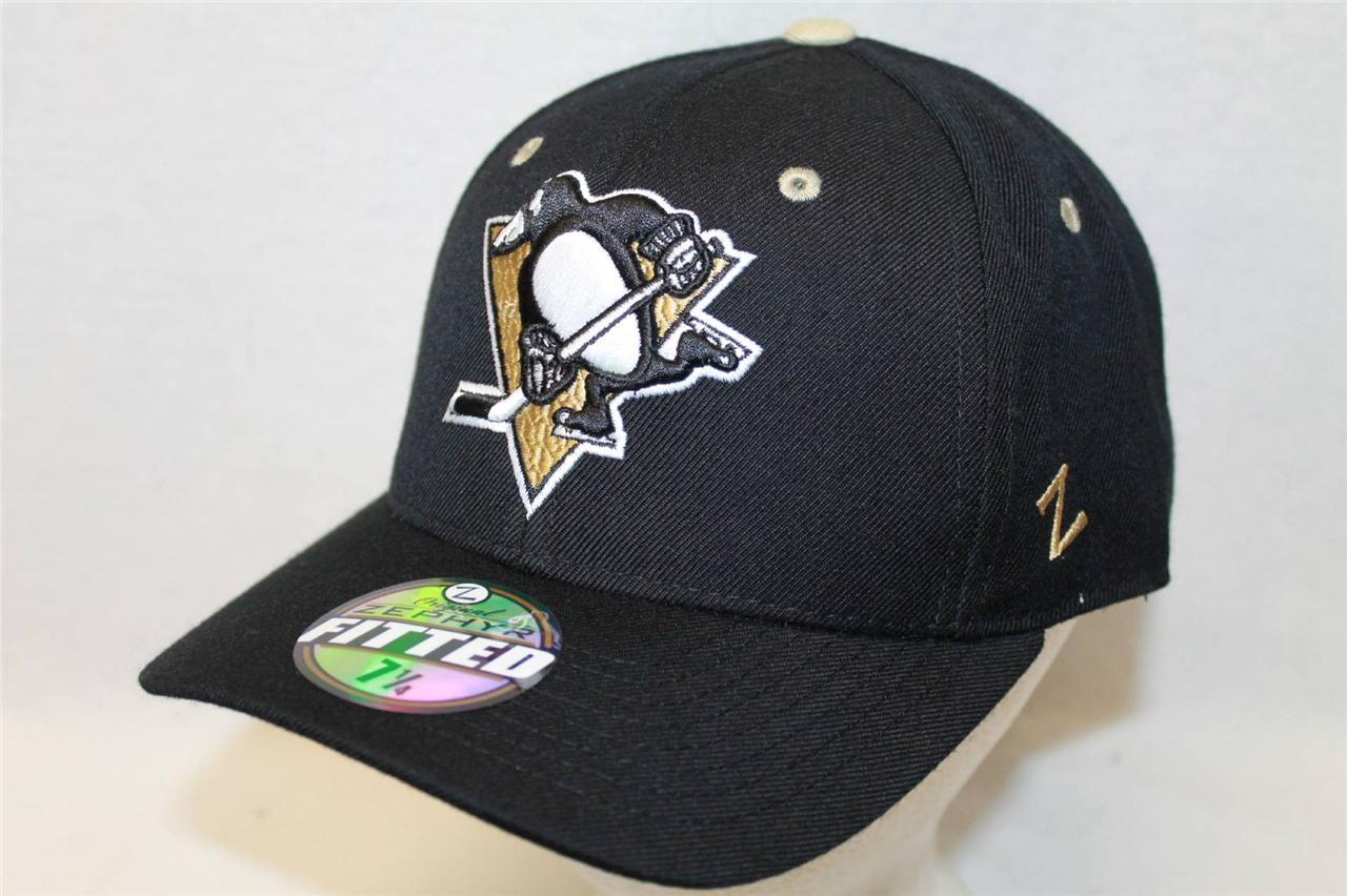 Pittsburgh Penguins Hat Cap "The Shootout Fitted Cap" By Zephyr NHL ...