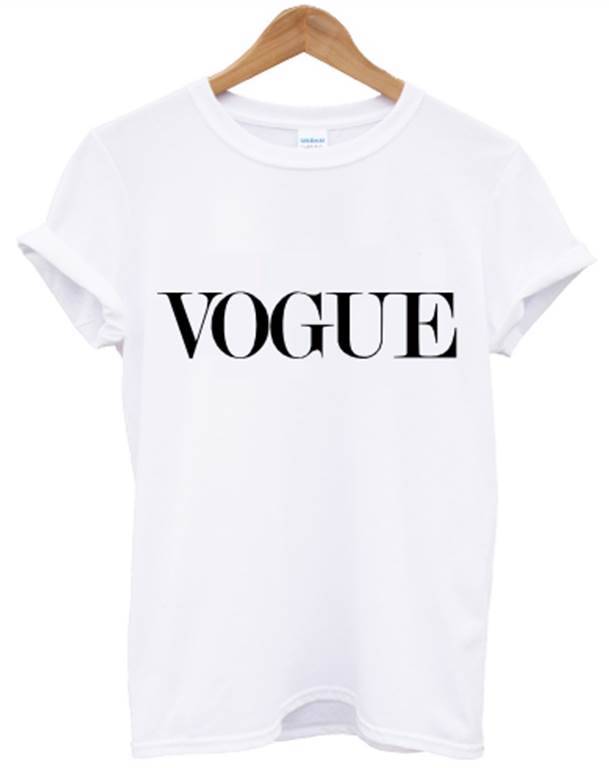 vogue white shirt