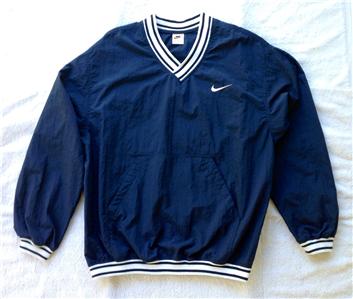 nike v neck windbreaker