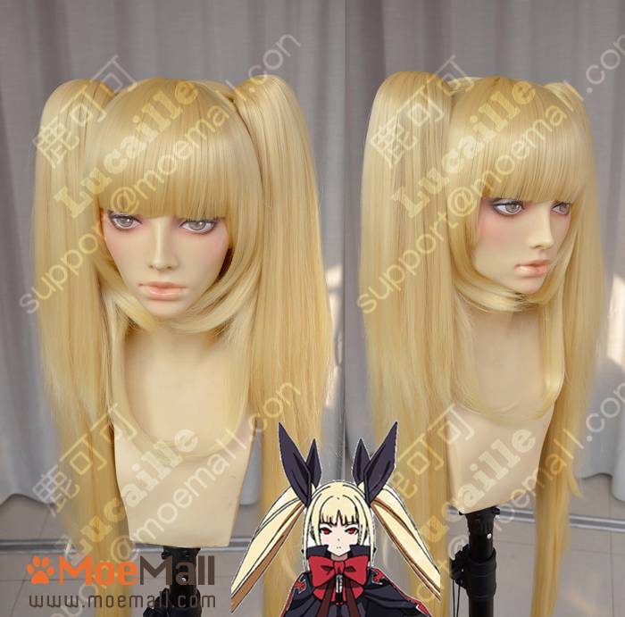 Blazblue Rachel Alucard Light Blonde 1m Twin Tails Cosplay Party Wig eBay