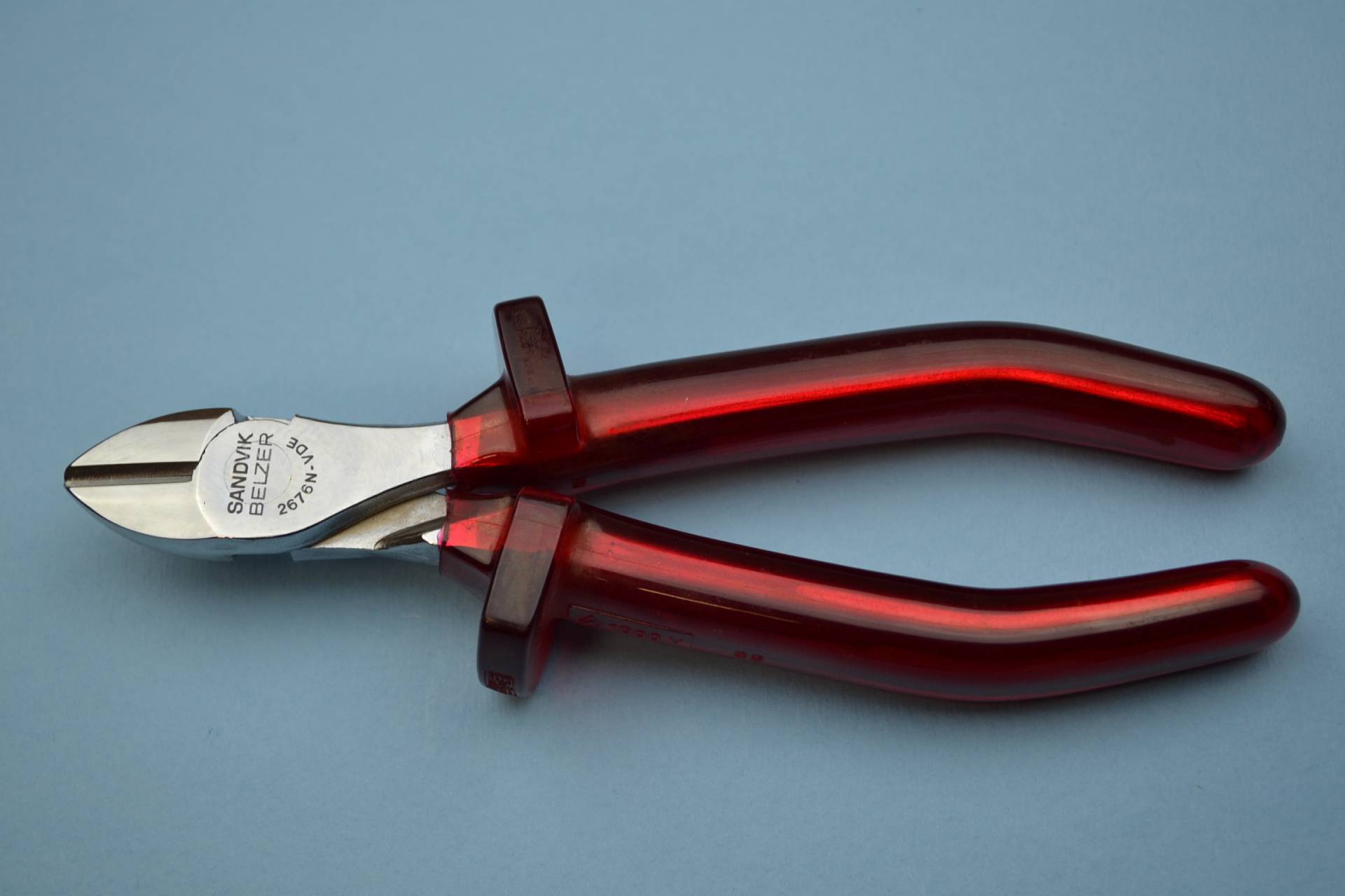 RARE SandvikBelzer 2676NVDE VDE 1000V Insulated Side Cutting Pliers