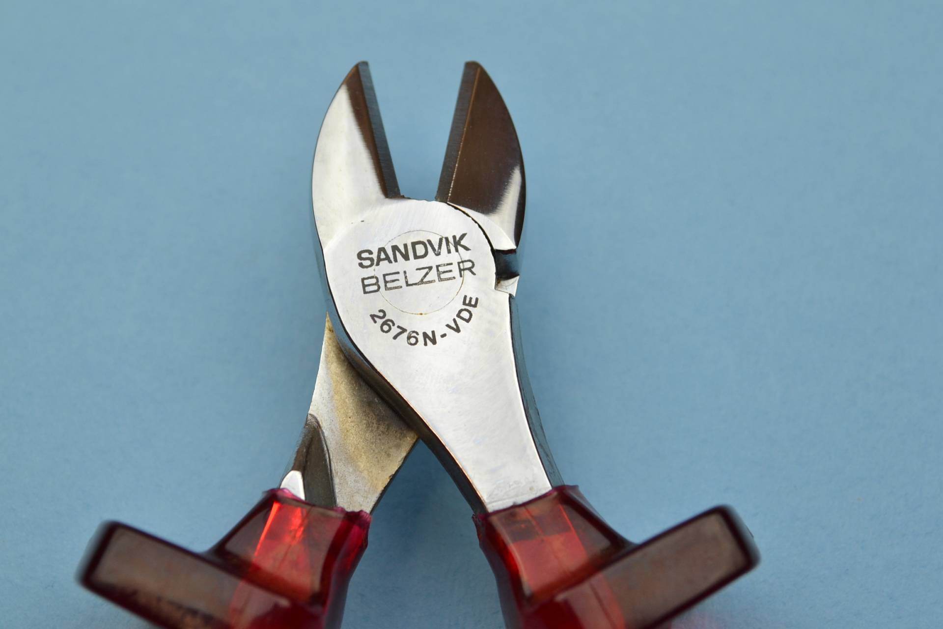 RARE SandvikBelzer 2676NVDE VDE 1000V Insulated Side Cutting Pliers