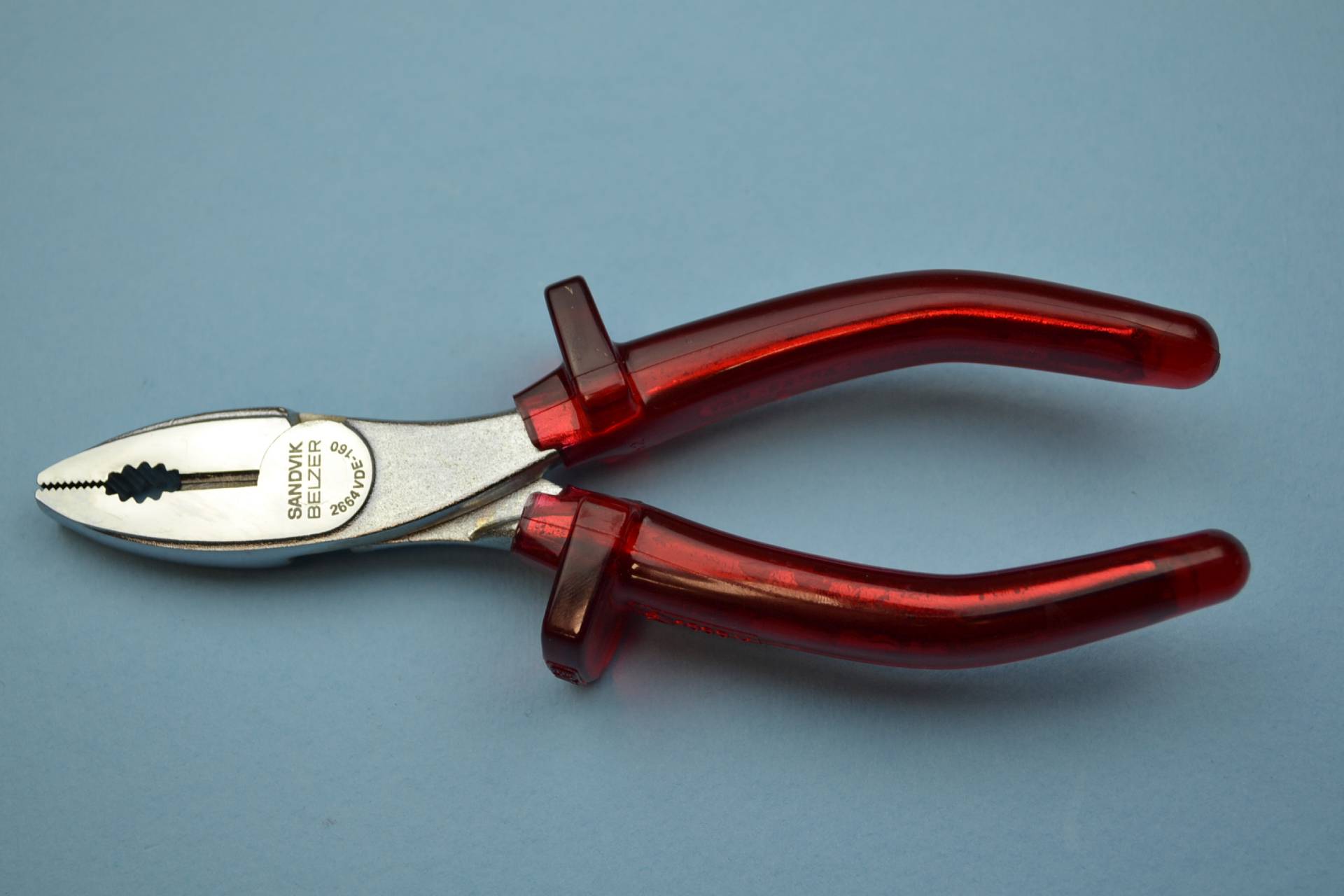 RARE SandvikBelzer 2664VDE160 1000V Insulated Combination Pliers