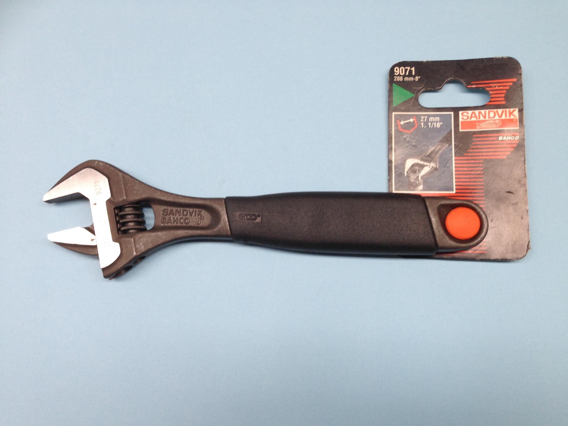 BAHCO TOOLS 9071 Adjustable Wrench / Shifting Spanner "Made In Sweden" NEW eBay