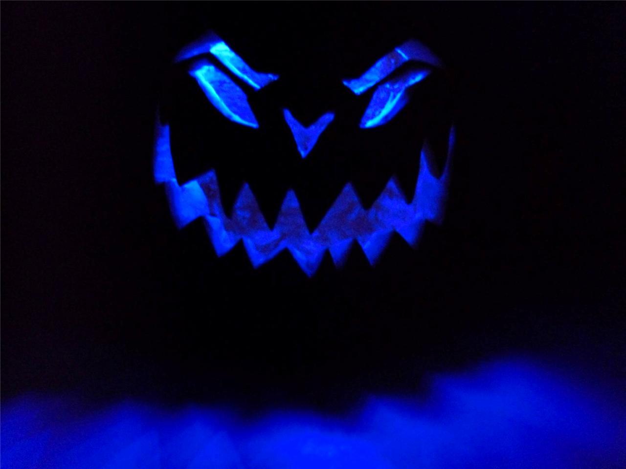 Halloween lights Pumpkin Jack O'Lantern LED "Candle" Battery powered