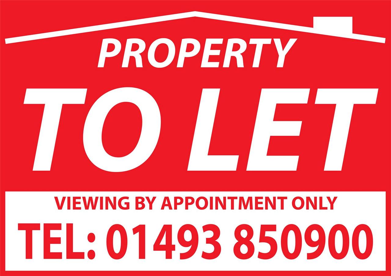 Property To Let Window Sign