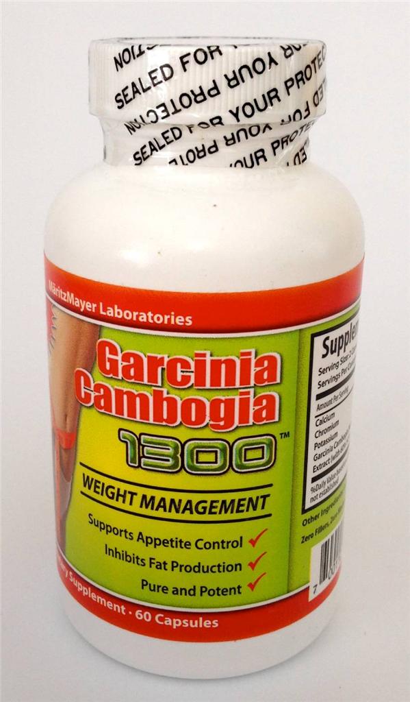 Cambogia Extract 60% HCA 1000mg Weight Loss Supplement 60Caps+Bonus NC
