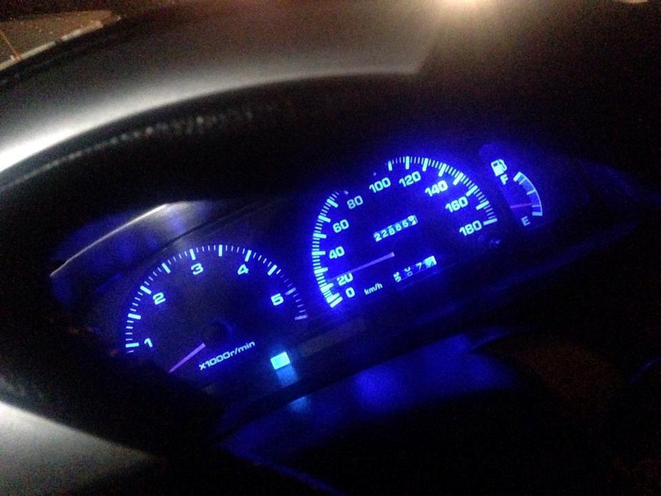 Toyota Hilux 1997 2004 Dash Instrument Cluster KIT Blue LED eBay