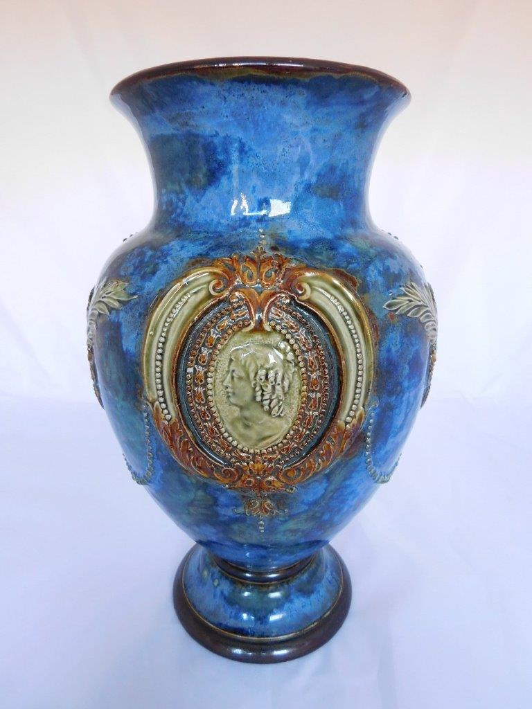 ANTIQUE ROYAL DOULTON LAMBETH VASE PATTERN NO 7114 eBay