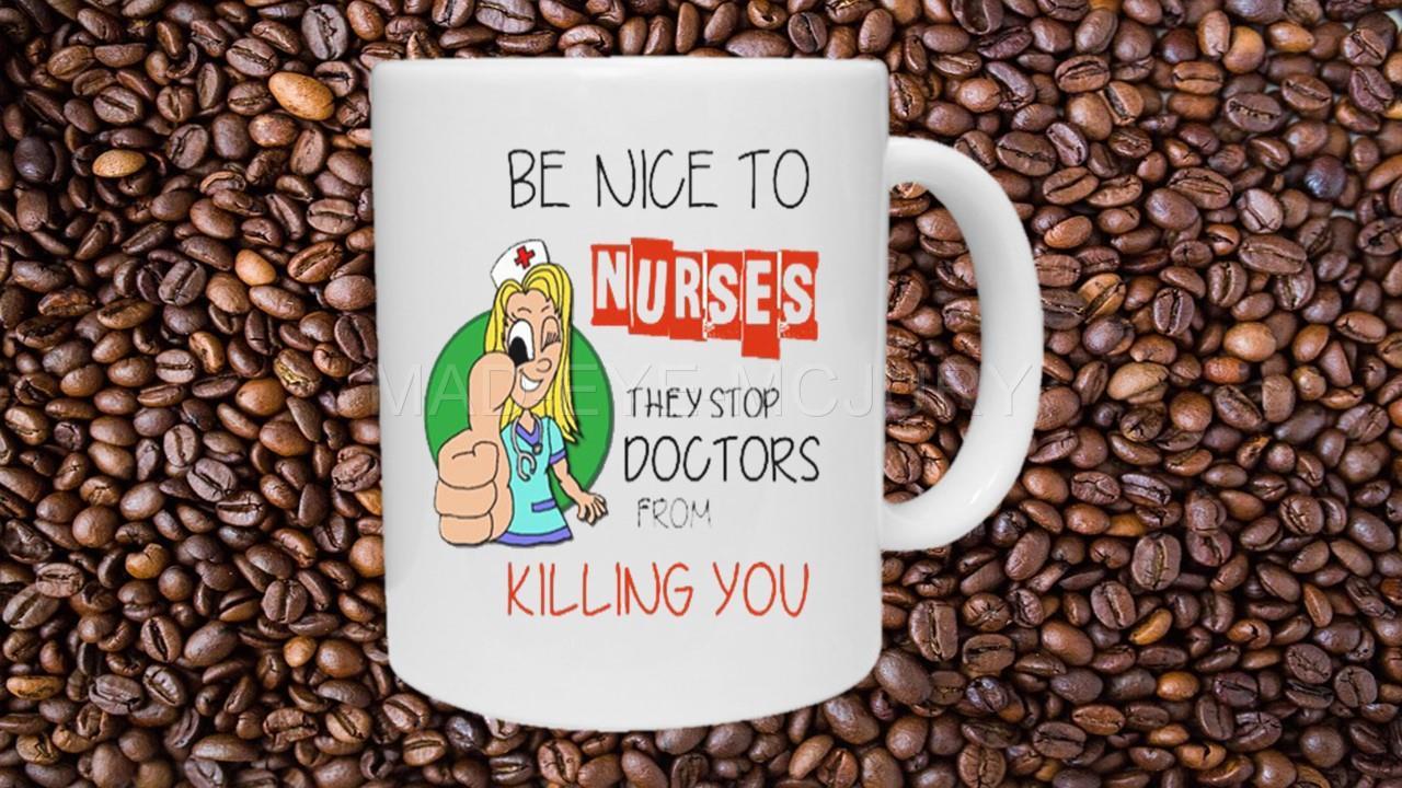 be nice to nurses funny novelty coffee mug birthday bristol stool chart mug ebay