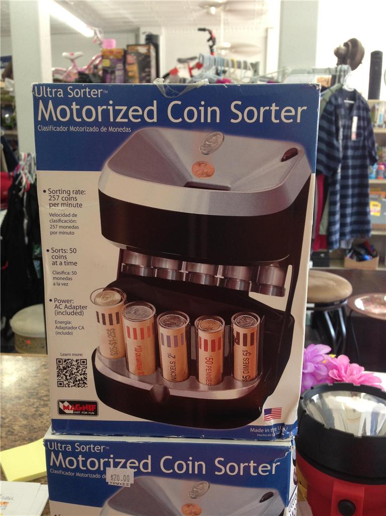 Ultra Coin Sorter Motorized Money Bank MAGNIF 4873 eBay