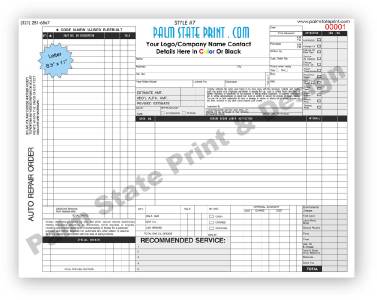 maintenance work order books