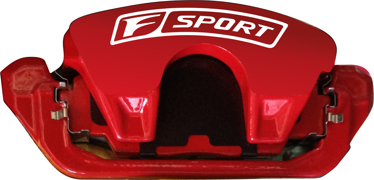FSport Lexus X 8 Brake Caliper Decal Sticker Curved Graphics High Temperature S eBay