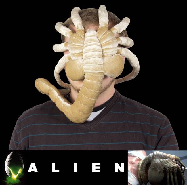 alien facehugger plush