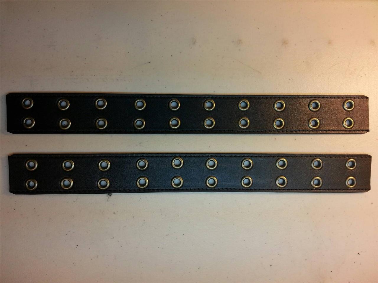 Leather_Harley_Motorcycle_lace up_side vest extenders_1/4" eyelets_1 1/