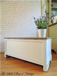 white ottoman toy box