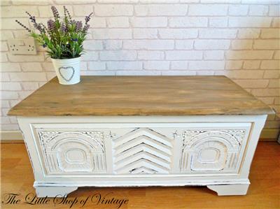 white ottoman toy box