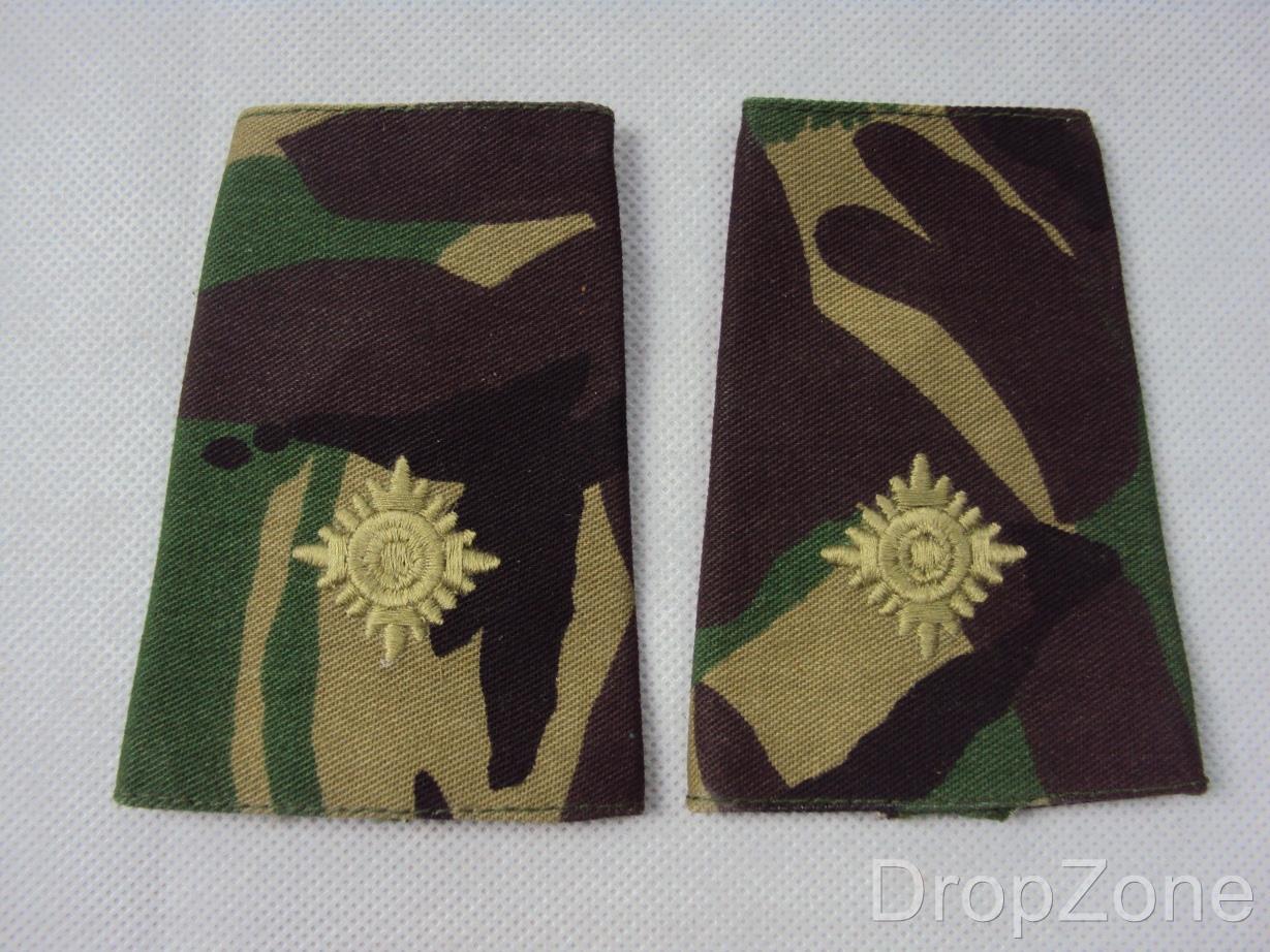 Pair Army DPM Rank Slides, SSM, Major, Drum Major, Lt, 2nd Lt, Cpl,Cpl