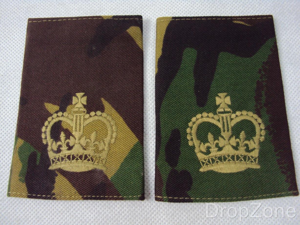 Pair Army DPM Rank Slides, SSM, Major, Drum Major, Lt, 2nd Lt, Cpl,Cpl
