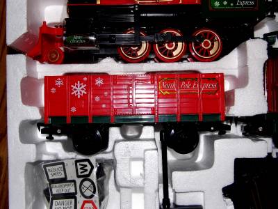 musical north pole express 36 piece christmas train set musical north pole express 36 piece christmas train set