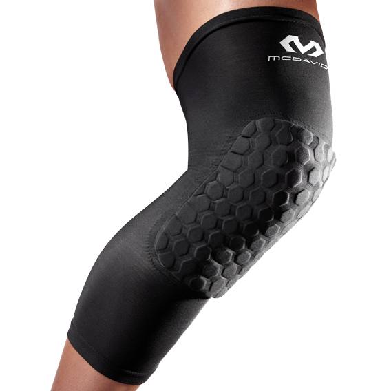 McDavid 6446 HexPad Hex Pad Extended Leg Sleeve (Pair) Calf Shin Knee