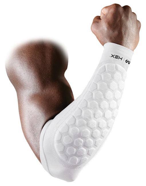 MCDAVID 651 R Hex Forearm Sleeves Pair Protection Compression Football