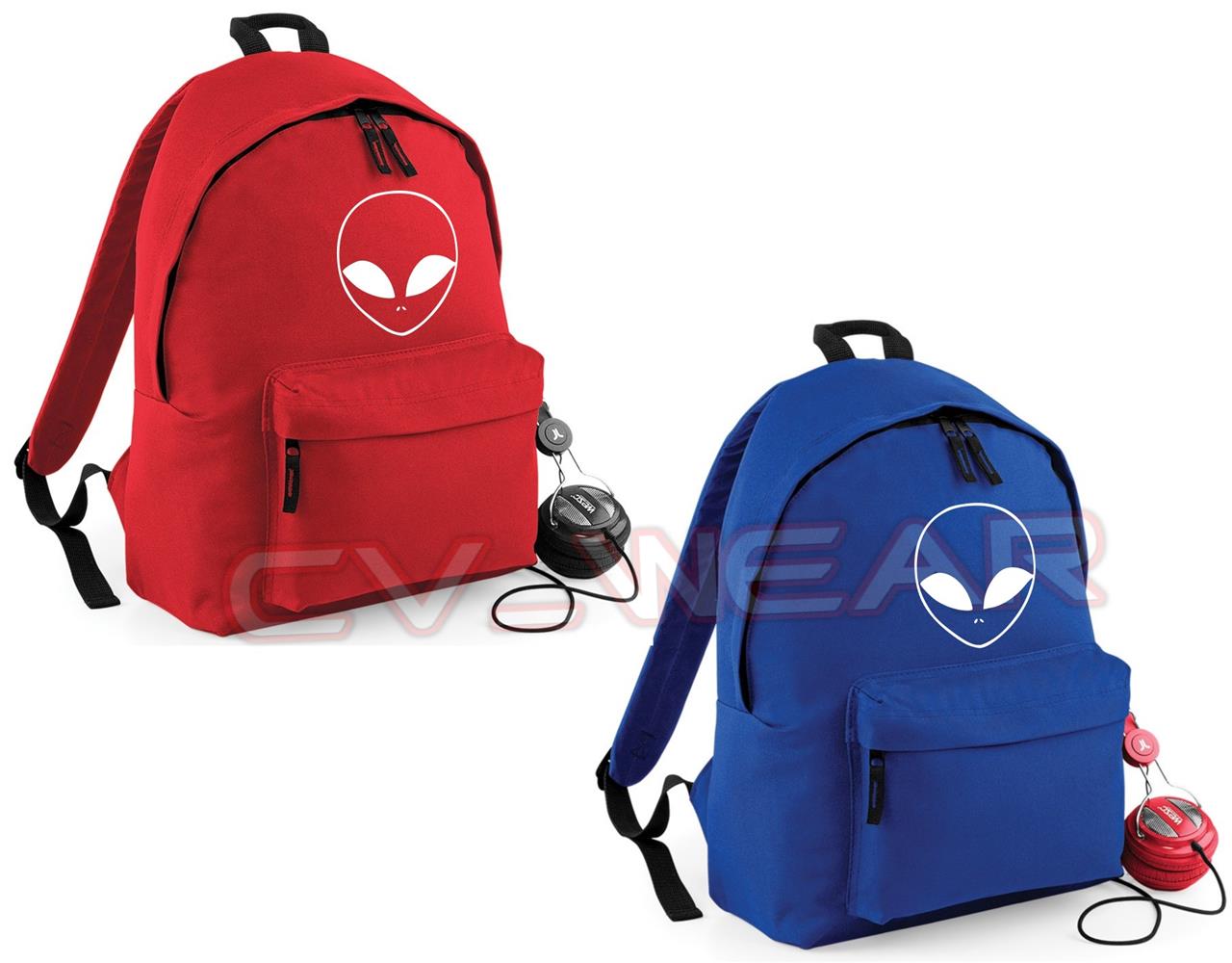 ALIEN BACKPACK BAG UFO HIPSTER HATE LOVE SWAG BLOGGER TUMBLR FASHION