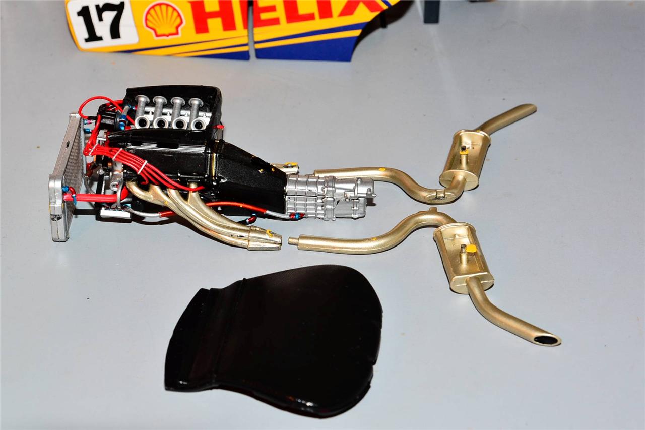 STEVE JOHNSON 2002 DJR AU FALCON 118 Scale Diecast Parts V8 ENGINE eBay