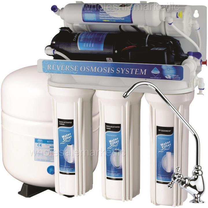 5 stage reverse osmosis water filtration system