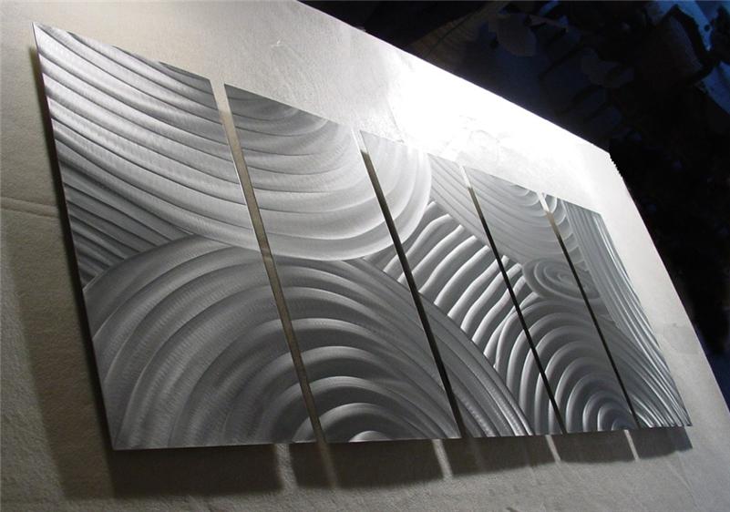 Modern Contemporary Abstract Metal Wall Sculpture Art Work Painting