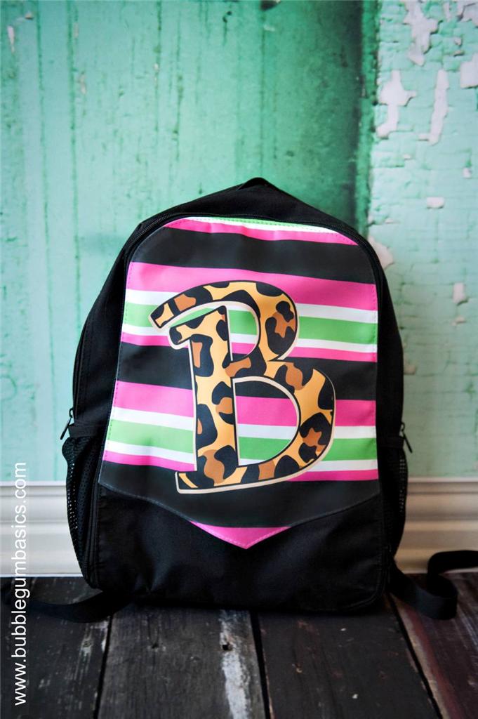 Girls Grunge Teen Paint Black Backpack Personalized Custom Luggage Bag Tote