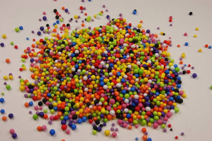 Coloured Styrofoam Balls Wedding Decorative Polystyrene Spheres Bubbles