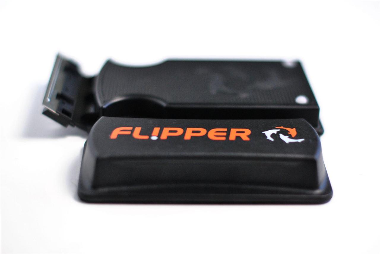 FLIPPER AQUARIUM ALGAE CLEANER SCRAPER GLASS OR ACRYLIC TANKS