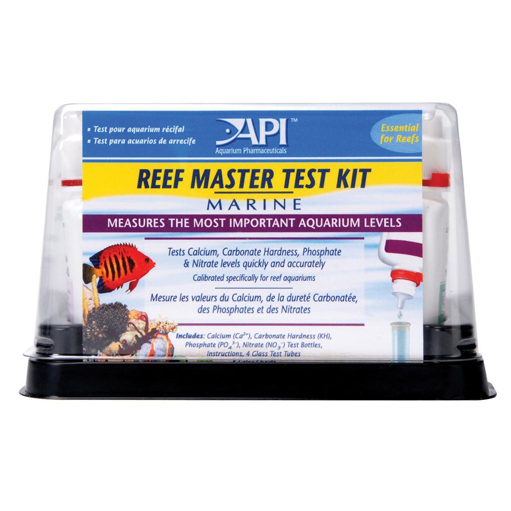 API REEF MASTER TEST KIT SALTWATER AQUARIUM CALCIUM, KH, PHOSPHATE