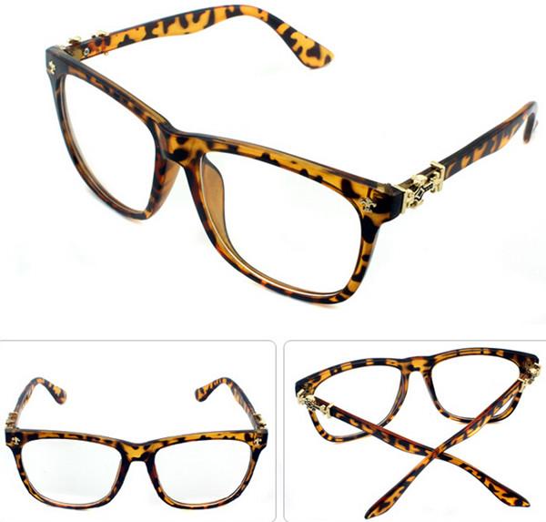 Korea Vintage Retro Big Face Men Women Eyeglass Frames ...