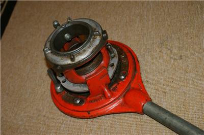 ridgid threader pipe manual capacity