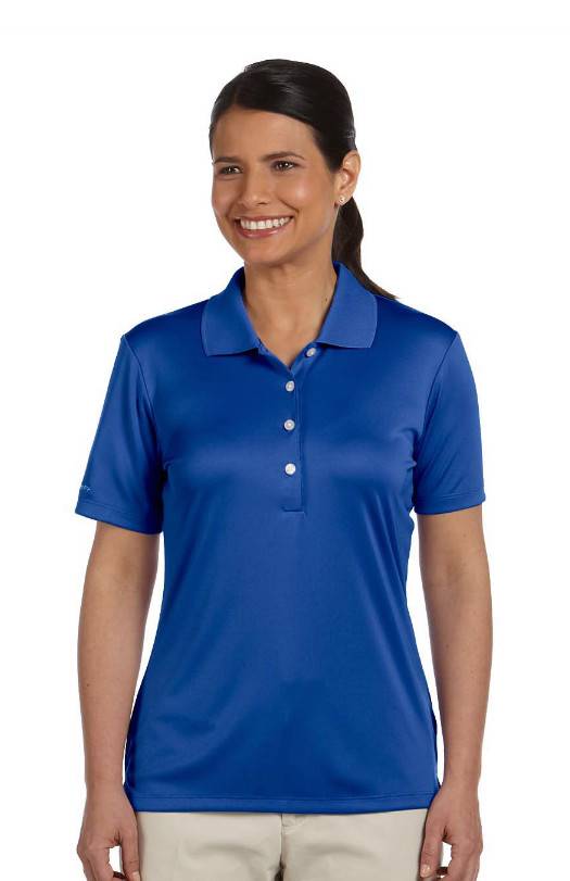 Ashworth Womens Performance Interlock Solid Golf Polo Shirt S2XL 3050