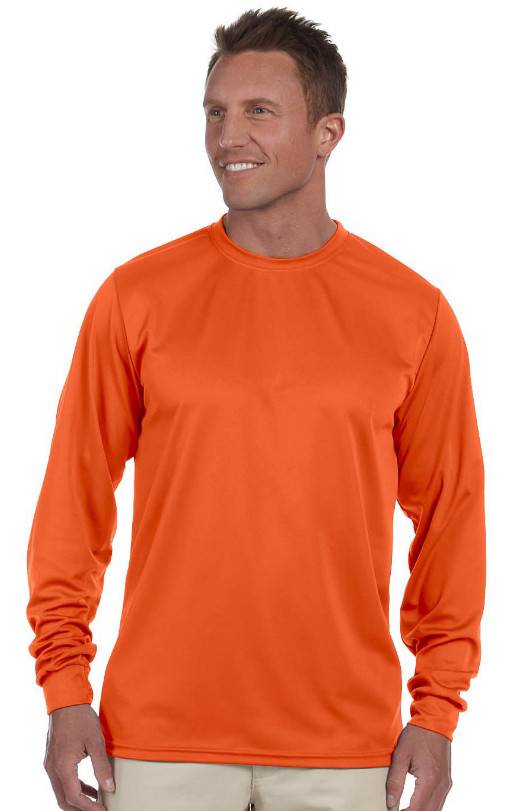 polyester long sleeve shirts men's