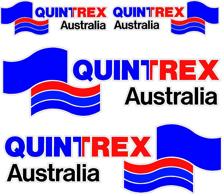 QUINTREX DECAL SET OF 4 BOAT DECALS eBay