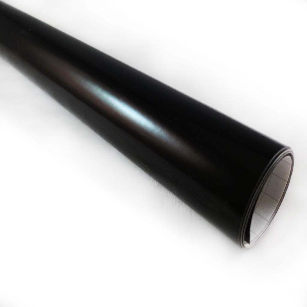 Ultra Gloss Glossy Black Vinyl Wrap Sticker Decal Sheet Film 12"x60" 24