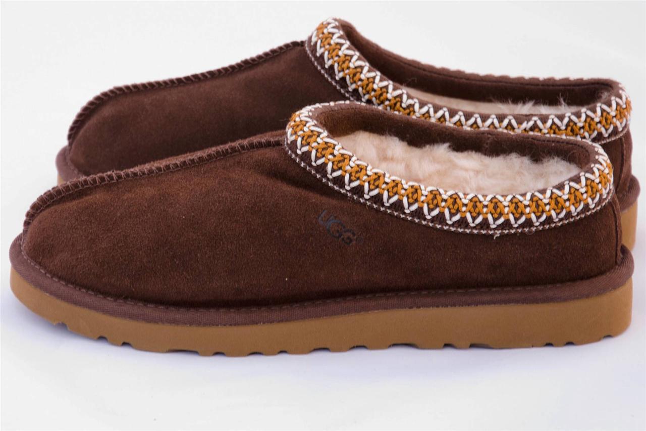 UGG Australia Womens TASMAN BROWN SLIPPER SHOE #5955 SIZE US 8/UK 6.5/EU 39 | eBay