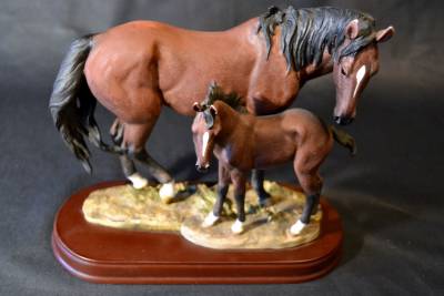 leonardo horse figurines