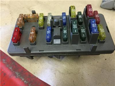 PEUGEOT 106 MK2 1.5 XLD DIESEL 1999 UNDER BONNET FUSE BOX ... fuse box on peugeot 106 