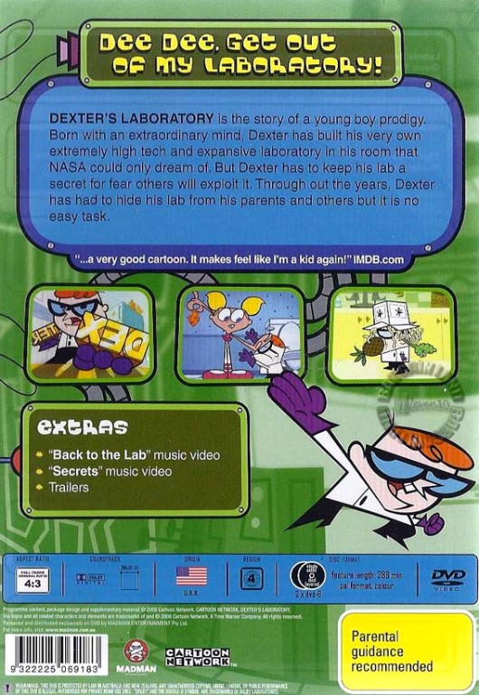 Dexters Laboratory Series Season 2 Part 1 New R4 Dvd Ebay