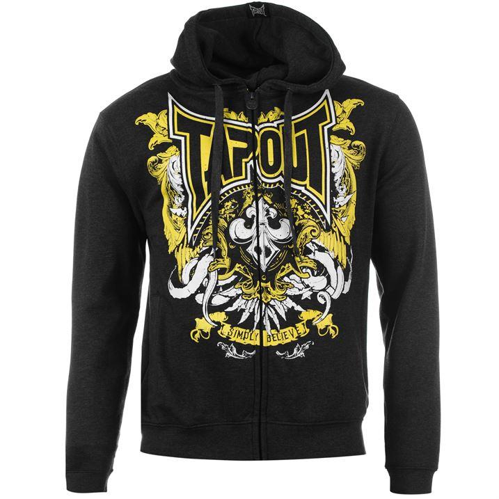 Tapout Zipped Hoody Mens MMA UFC Fighting Martial Arts Hoodie All
