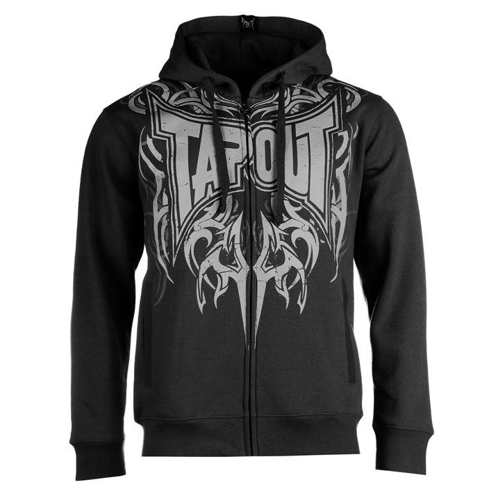 Tapout Logo Full Zip Hoody Mens MMA UFC Martial Arts Hoodie All size S