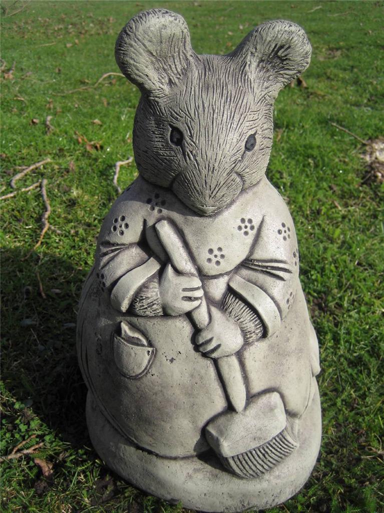 miss tittle mouse beatrix potter stone garden ornament eBay