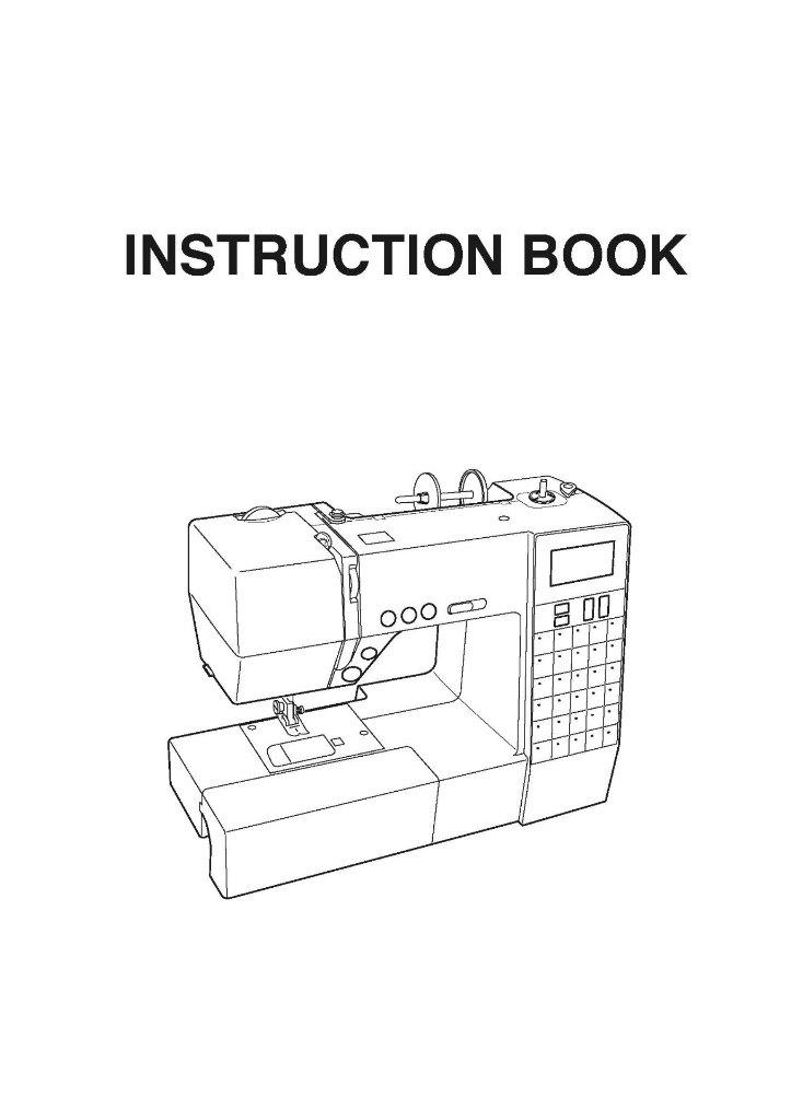 Necchi EC100 Sewing Machine Manual Instructions User Guide Reprint Copy - Picture 1 of 2