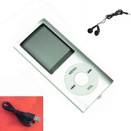 Slim 4th 1.8in LCD Digital MP3/MP4 Video FM Radio Player for 2GB16GB